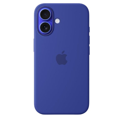 Apple silicone case FULL iPhone 16 Midnight Blue